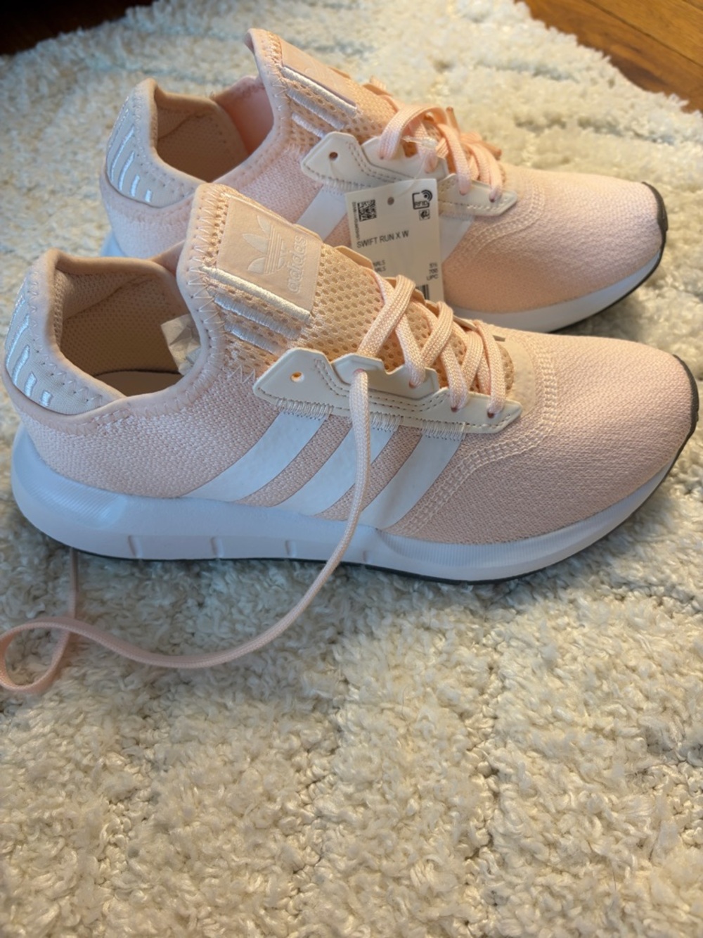 Adidas Pink Knit Running Sneakers - Picture 4 of 6
